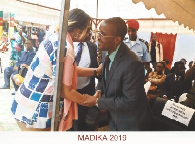 The President of MADIKA-EIG- congratulated by MINMIDT